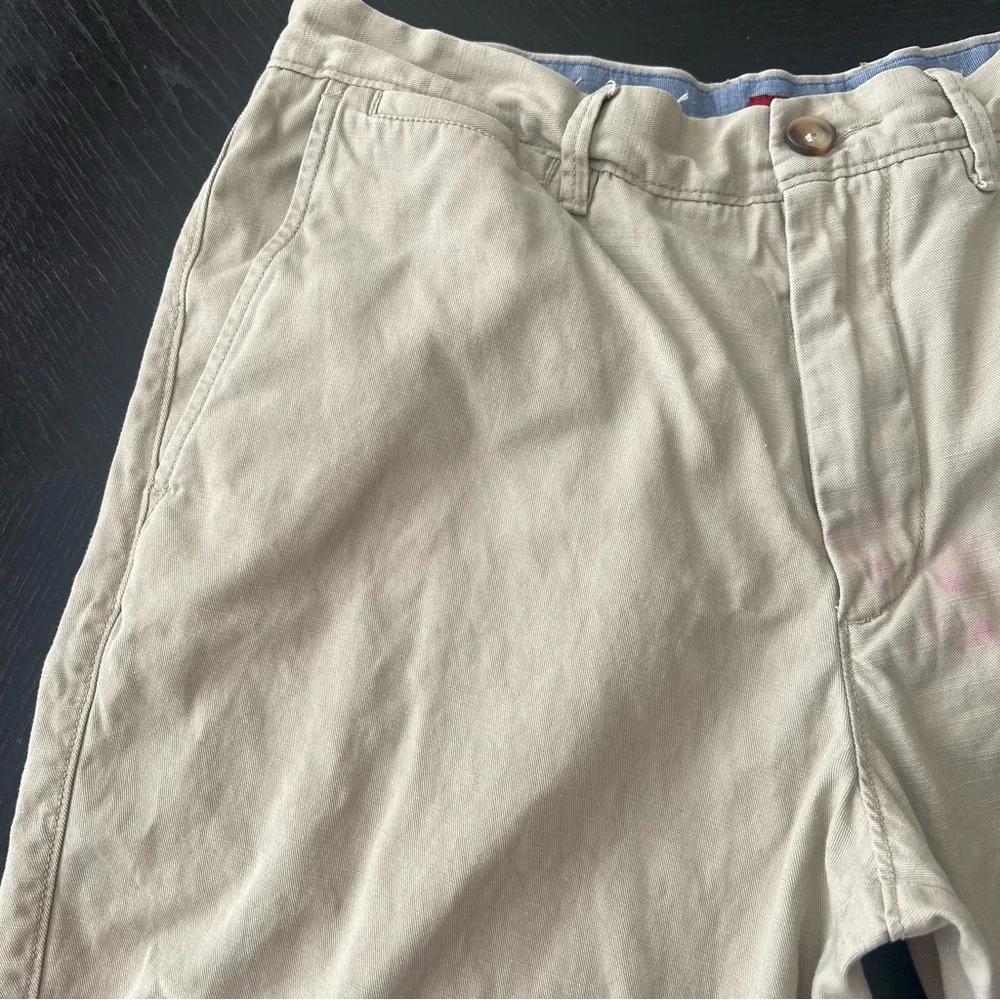 ✅ Merona Men's khaki Light Tan Flat Front Shorts